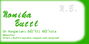 monika buttl business card